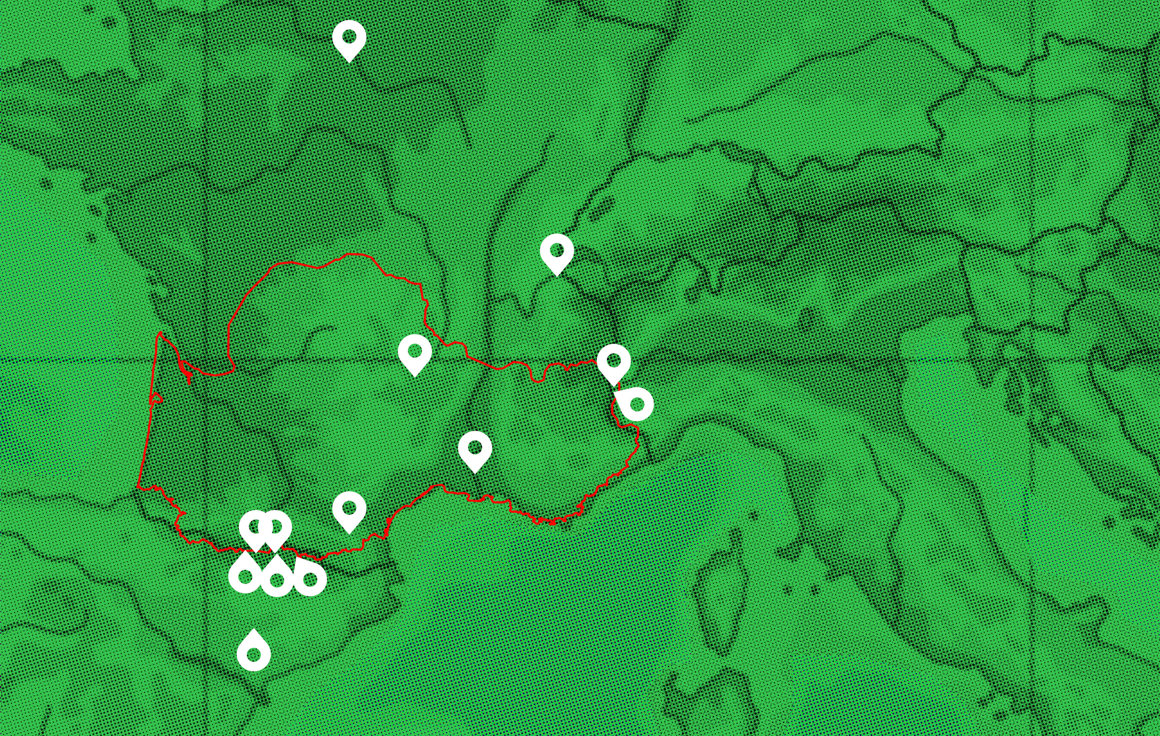 Destinacions de la tercera temporada de País Invisible